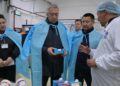 Тәулігіне 200 тонна сүт қабылдайтын кәсіпорын жаңа желіні іске қосты