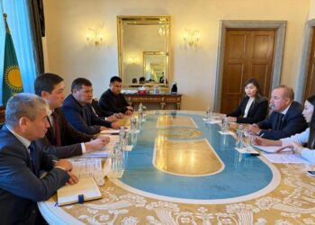 Қызылорда облысының әкімі Италия инвесторларымен кездесті