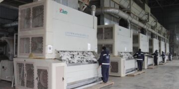 Мақтааралда мақта талшығын өндіретін зауыт іске қосылды