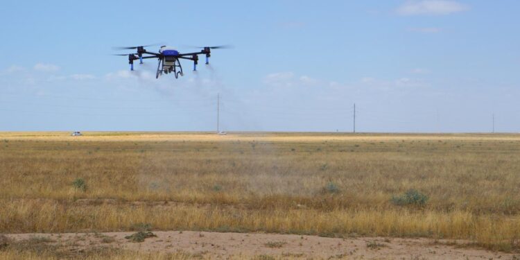 Егістіктерді шегірткеге қарсы өңдеуге арналған техника саны 2 есеге артты