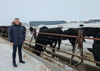 Вице-министр толық циклды ет кәсіпорнында болды