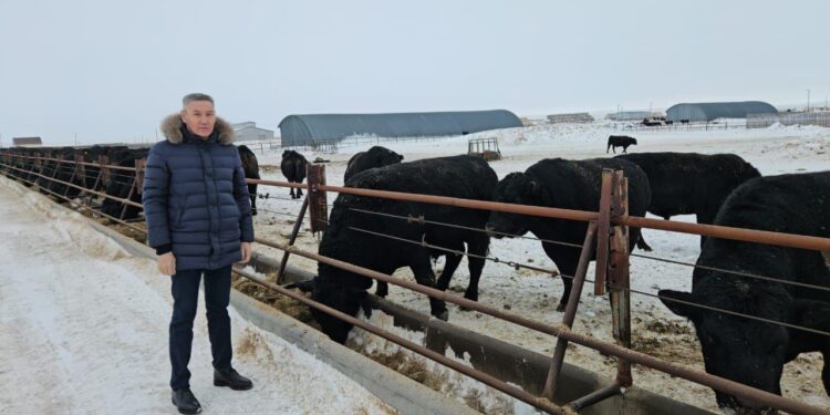 Вице-министр толық циклды ет кәсіпорнында болды