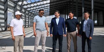 Мақаншыда май өндіретін зауыт салынып жатыр