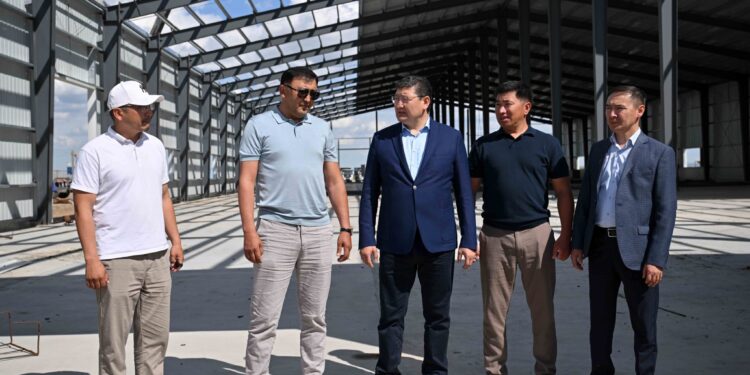 Мақаншыда май өндіретін зауыт салынып жатыр