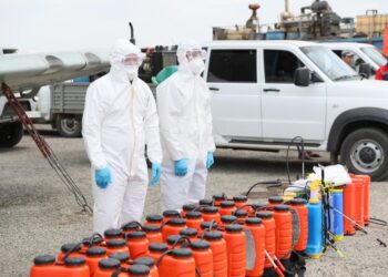 Айдарбек Сапаров Ақтөбе облысындағы шегірткеге қарсы күрес жұмыстарын оң бағалады