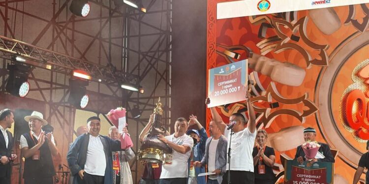 Саржалдың сары қымызы бас жүлдені жеңіп алды