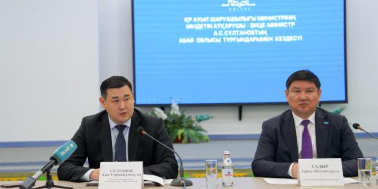 Азат Сұлтанов: Абай облысының шаруалары мол өнім алуға үміттеніп отыр