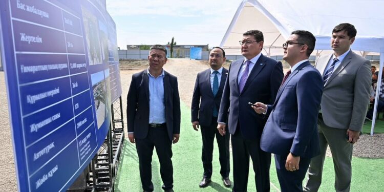 Семейде ірі коммуналдық базардың құрылысы басталды