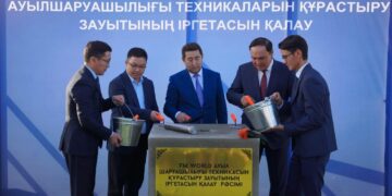 Таразда трактор шығаратын зауыттың құрылысы басталды