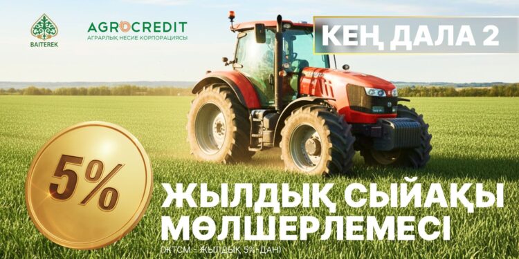 «Кең дала 2» бағдарламасымен несие беріле бастады