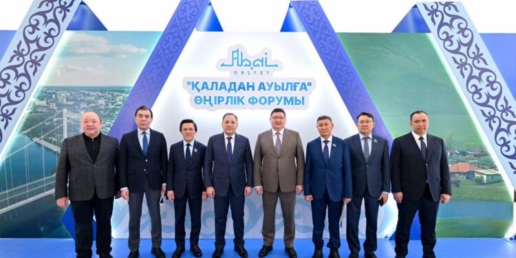 Абай облысында «Қаладан – ауылға» пилоттық жобасы басталды