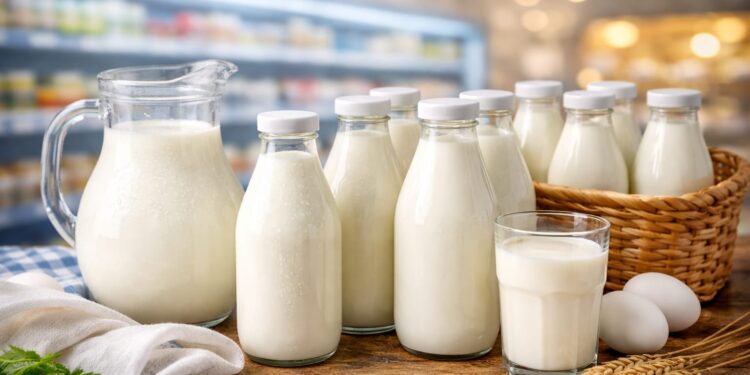 Дүкен сөрелеріндегі 267 сүт өнімі талапқа сай болмай шыққан