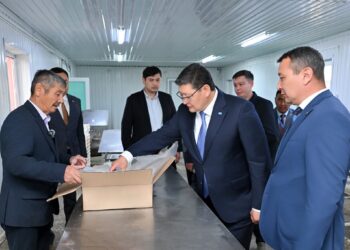 Берік Уәли Көкпекті ауданындағы балық өңдеу цехына қолдау көрсетілетінін айтты